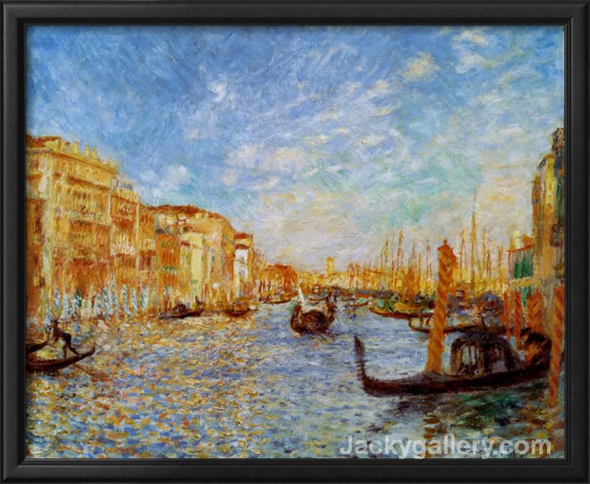 Grand Canal Venice by Pierre Auguste Renoir paintings reproduction